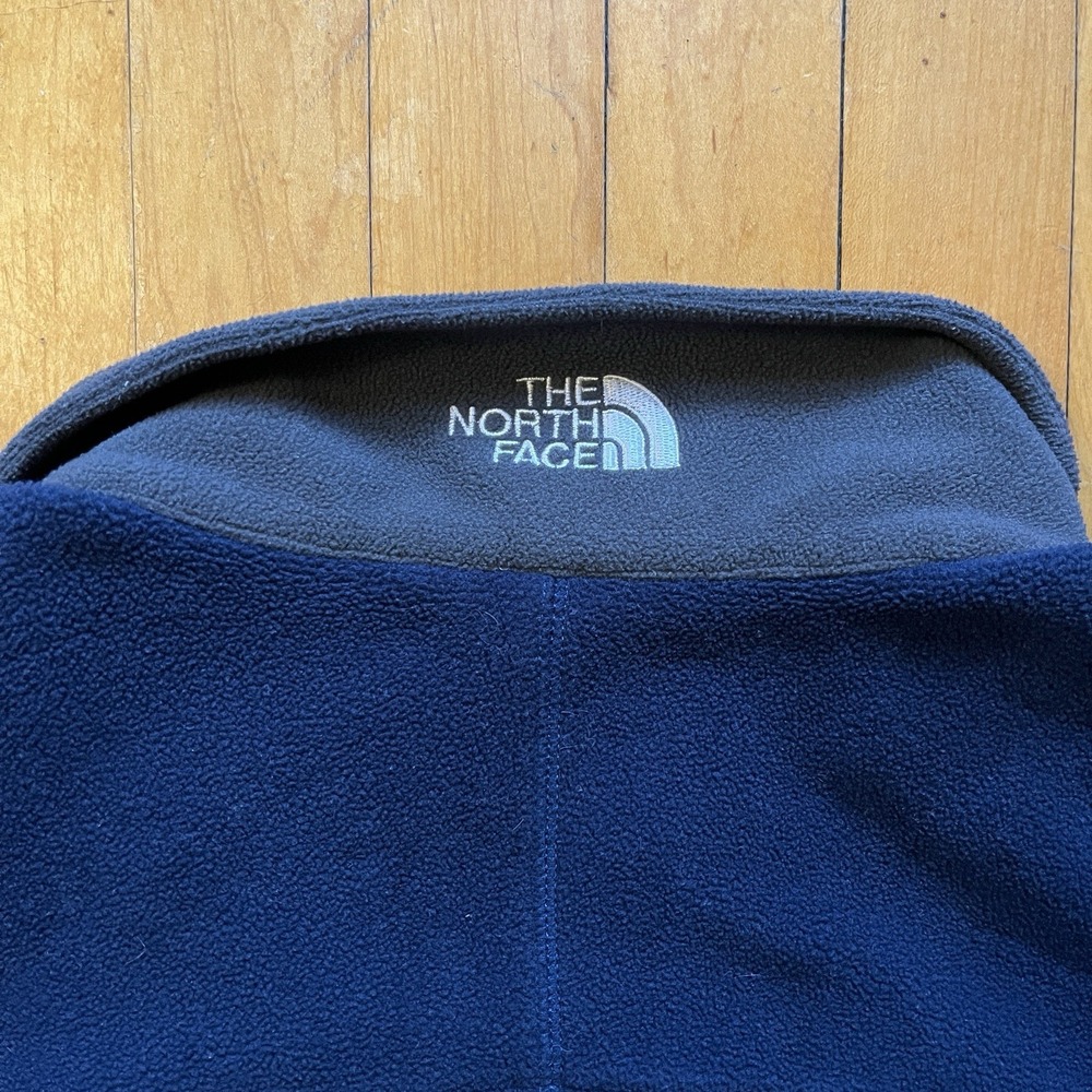 VTG The North Face GORE Windstopper Fleece Jacket Navy Blue 90s Outdoor Size XL - Picture 12 of 14